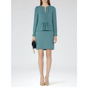 Reiss Daze Chain Neck Emerald Sea Green